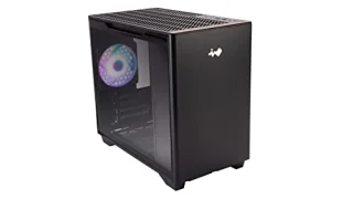 In Win A3 - MicroATX Mini Tower, Tempered Glass Side Panel, 29.9 L External Volume, Black Color