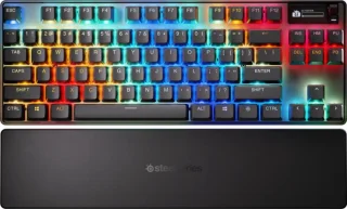 SteelSeries Apex Pro Gen 3 - Gaming Wired, Wireless, Bluetooth Wireless Keyboard, OmniPoint 3.0 Switches, RGB Backlit, Tenkeyless, Black Color
