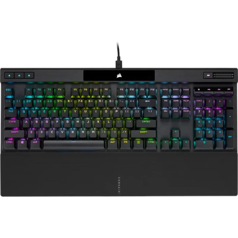 Corsair K70 RGB PRO - Gaming Wired Keyboard, Cherry MX Speed Silver Switches, RGB Backlit, Black Color - Featured Image