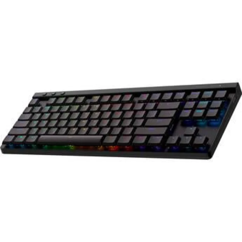 Logitech G515 LIGHTSPEED - Gaming Wired, Wireless, Bluetooth Wireless Keyboard, GL Tactile V2 Switches, RGB Backlit, Tenkeyless, Black Color - Featured Image