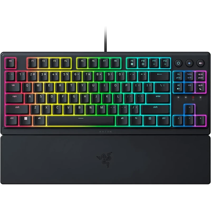 Razer Ornata V3 - Gaming Wired Keyboard, RGB Backlit, Tenkeyless, Black Color - Featured Image