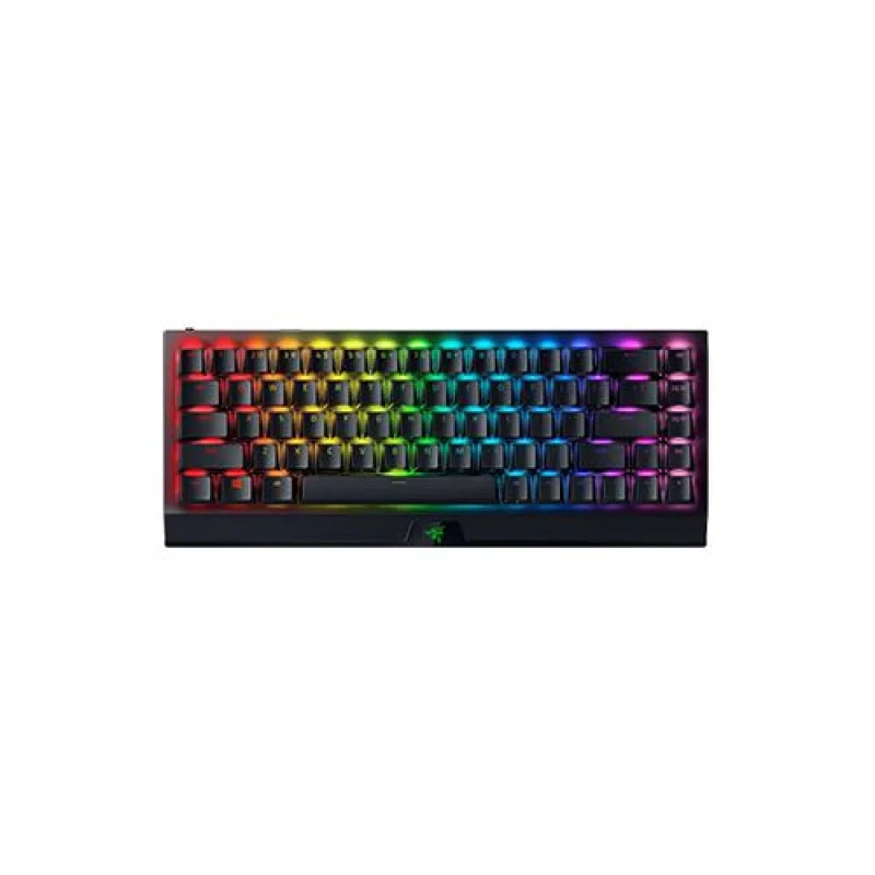 Razer BlackWidow V3 Mini HyperSpeed - Phantom Edition - Gaming Wired, Wireless, Bluetooth Wireless Keyboard, Razer Green Switches, RGB Backlit, Tenkeyless, Black Color - Featured Image