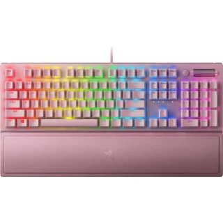 Razer Blackwidow V3 - Quartz - Gaming Wired Keyboard, Razer Green Switches, RGB Backlit, Pink Color