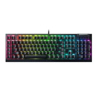 Razer BlackWidow V4 X - Gaming Wired Keyboard, Razer Green Switches, RGB Backlit, Black Color