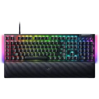Razer BlackWidow V4 - Gaming Wired Keyboard, Razer Yellow Switches, RGB Backlit, Black Color
