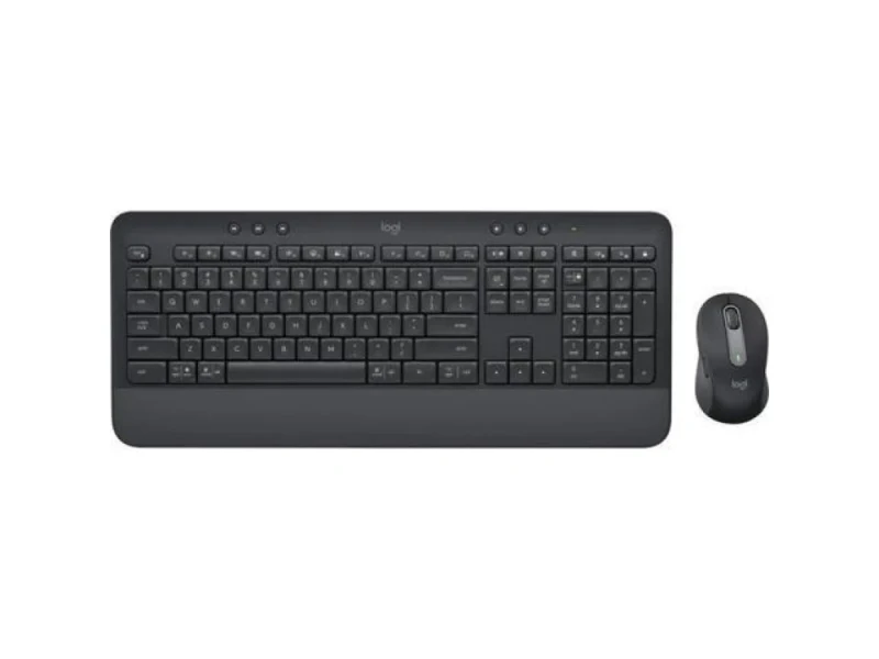 Logitech Signature MK650 - Standard Wired, Wireless, Bluetooth Wireless Keyboard, Black Color - Featured Image