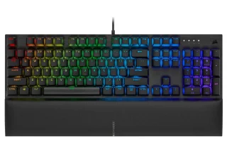 Corsair K60 RGB Pro SE - Gaming Wired Keyboard, Cherry Viola Switches, RGB Backlit, Black Color