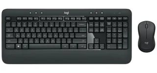 Logitech MK540 Advanced - Standard Wired, Wireless Keyboard, Black Color