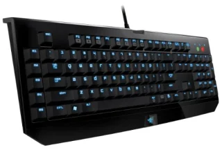 Razer BlackWidow Ultimate - Gaming Wired Keyboard, Cherry MX Blue Switches, Blue Backlit, Black Color