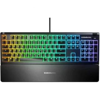 SteelSeries Apex 3 (2020) - Gaming Wired Keyboard, RGB Backlit, Black Color