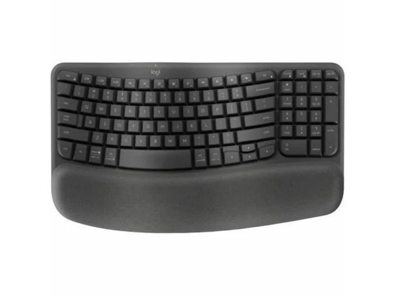 Logitech Wave Keys - Ergonomic Wired, Wireless Keyboard, Black Color - Featured Image