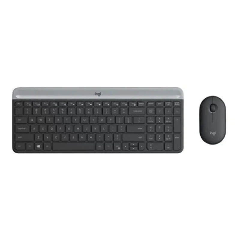 Logitech MK470 - Slim Wired, Wireless Keyboard, Black / Gray Color - Featured Image