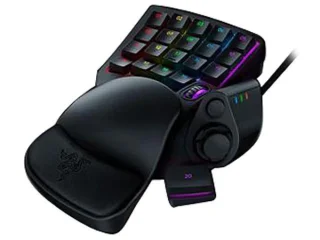 Razer TARTARUS V2 - Ergonomic Wired Keyboard, RGB Backlit, Tenkeyless, Black Color