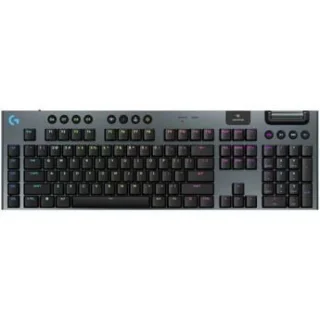 Logitech G915 X LIGHTSPEED - Gaming Wired, Wireless, Bluetooth Wireless Keyboard, Logitech Low-Profile GL Clicky Switches, RGB Backlit, Black Color