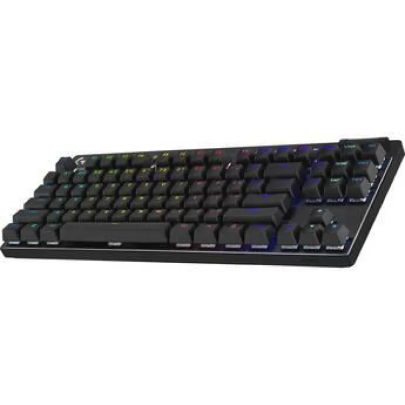 Logitech PRO X - Gaming Keyboard, Logitech GX Red Linear Switches, RGB Backlit, Tenkeyless, Black Color - Featured Image