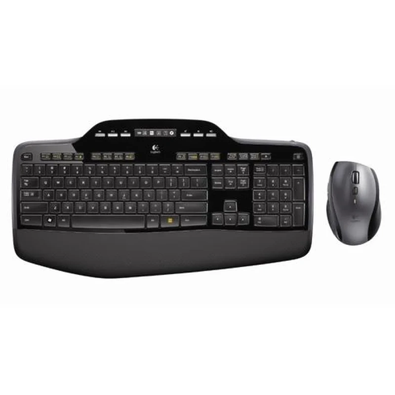 Logitech MK710 - Ergonomic Wireless Keyboard, Black Color - Featured Image