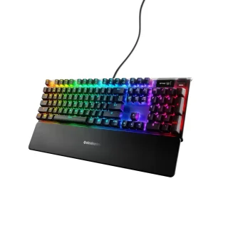 SteelSeries Apex 7 - Gaming Wired Keyboard, SteelSeries QX2 Blue Switches, RGB Backlit, Black Color