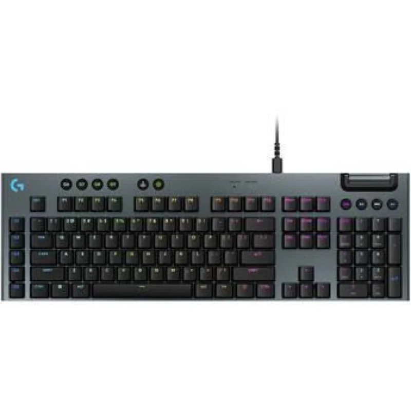 Logitech G915 X - Gaming Wired Keyboard, Logitech GL Linear Switches, RGB Backlit, Black Color - Featured Image