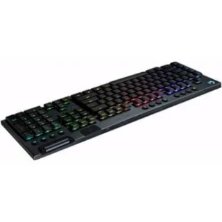 Logitech G915 TKL - Gaming Wired, Wireless, Bluetooth Wireless Keyboard, GL Clicky Switches, RGB Backlit, Tenkeyless, Black Color