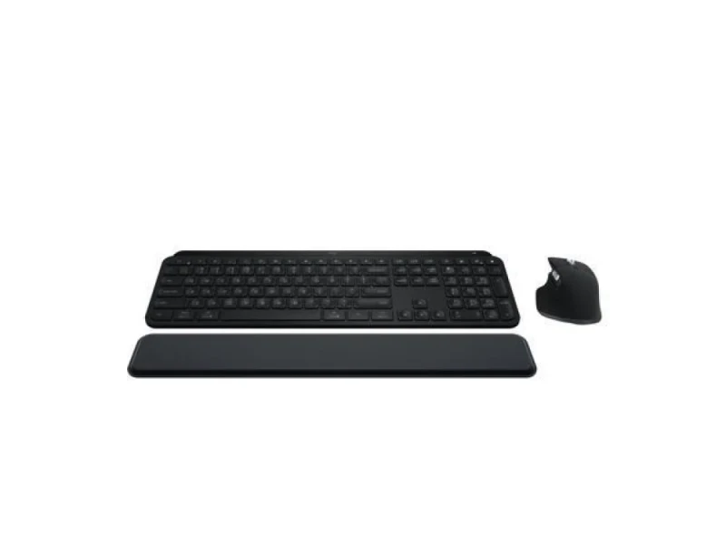 Logitech MX KEYS S - Slim Wired, Wireless, Bluetooth Wireless Keyboard, White Backlit, Black Color - Featured Image