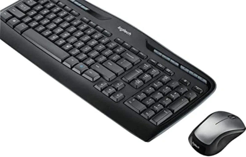 Logitech MK335 - Standard Wired, Wireless Keyboard, Black Color - Featured Image