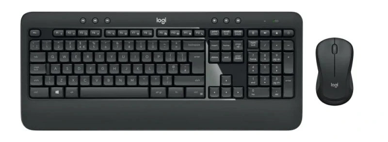 Logitech MK540 ADVANCED - Standard Wired, Wireless Keyboard, Black Color - Featured Image