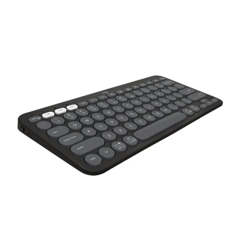 Logitech Pedbble Keys 2 K380S - Standard Bluetooth Wireless Keyboard, Tenkeyless, Black Color - Featured Image