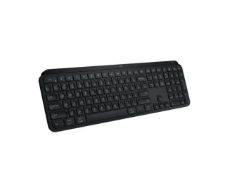 Logitech MX KEYS S - Standard Wired, Wireless, Bluetooth Wireless Keyboard, Gray Color