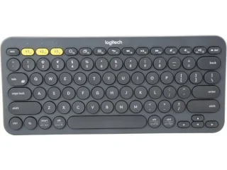 Logitech K380 - Mini Bluetooth Wireless Keyboard, Tenkeyless, Black Color