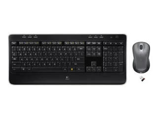 Logitech MK520 - Slim Wireless Keyboard, Black Color