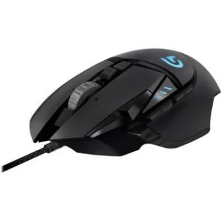 Logitech G502 Proteus Spectrum - Wired Optical Mouse, 12000 DPI, Black color