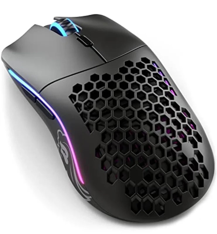 Glorious Model O- - Wired, Wireless Optical Mouse, 19000 DPI, Black color - Featured Image