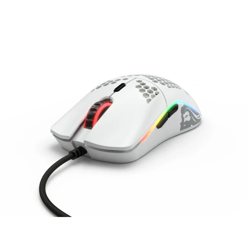 Glorious MODEL O - Wired Optical Mouse, 12000 DPI, White color - Featured Image