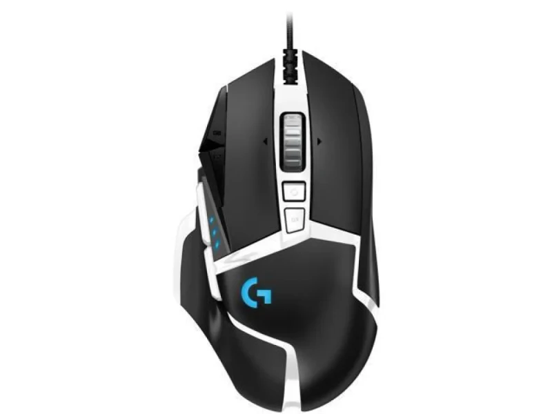 Logitech G502 SE HERO - Wired Optical Mouse, 25600 DPI, Black / Silver color - Featured Image