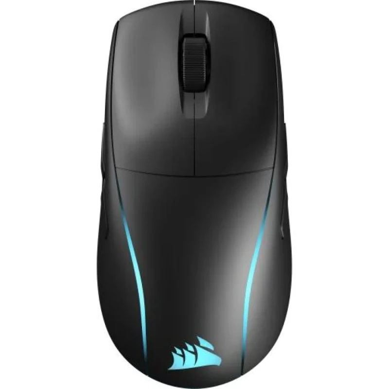 Corsair M75 - Wired, Wireless, Bluetooth Wireless Optical Mouse, 26000 DPI, Black color - Featured Image