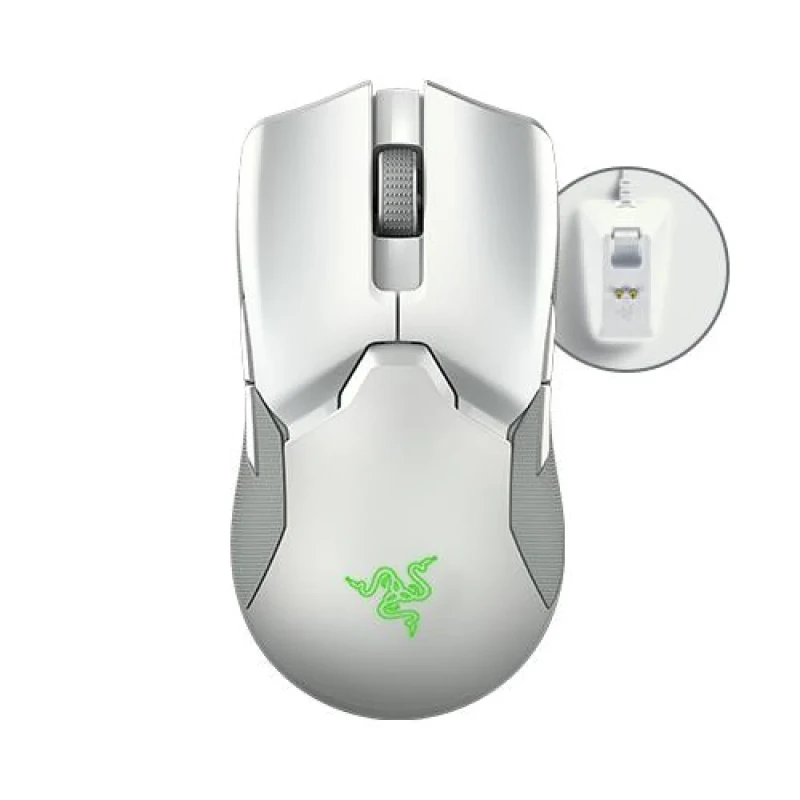 Razer Viper Ultimate - Wireless Optical Mouse, 20000 DPI, White color - Featured Image