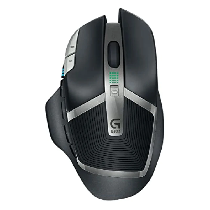 Logitech G602 - Wireless Optical Mouse, 2500 DPI, Black / Silver color - Featured Image