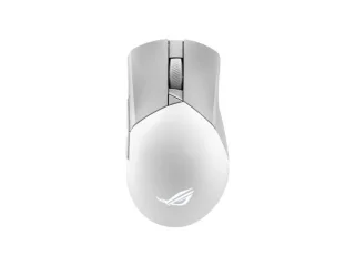 Asus ROG Gladius III AimPoint - Wired, Wireless, Bluetooth Wireless Optical Mouse, 36000 DPI, White color