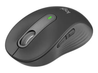 Logitech Signature M650 - Wired, Wireless, Bluetooth Wireless Optical Mouse, 4000 DPI, Black color