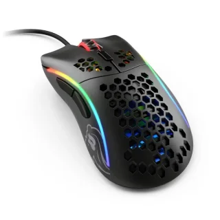 Glorious Model D- - Wired Optical Mouse, 12000 DPI, Black color
