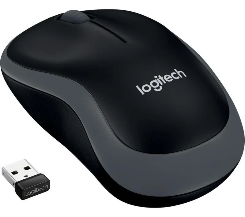 Logitech M185 - Wireless Laser Mouse, Black color - Featured Image