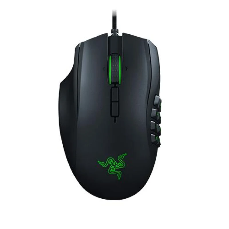 Razer Naga Left-Handed Edition - Wired Optical Mouse, 20000 DPI, Black color - Featured Image