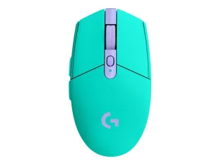 Logitech G305 LIGHTSPEED - Wired, Wireless Optical Mouse, 12000 DPI, Teal / Purple color