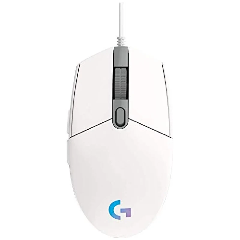 Logitech G203 PRODIGY - Wired Optical Mouse, 6000 DPI, White color - Featured Image