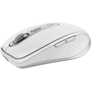 Logitech MX Anywhere 3S - Wired, Wireless, Bluetooth Wireless Laser Mouse, 8000 DPI, White color