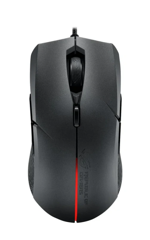 Asus ROG Strix Evolve - Wired Optical Mouse, 7200 DPI, Black color - Featured Image