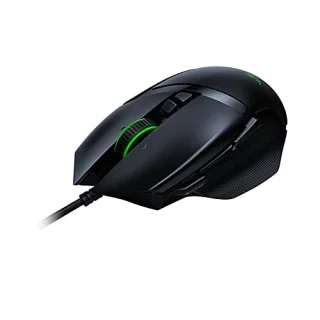 Razer Basilisk - Wired Optical Mouse, 16000 DPI, Black / Green color
