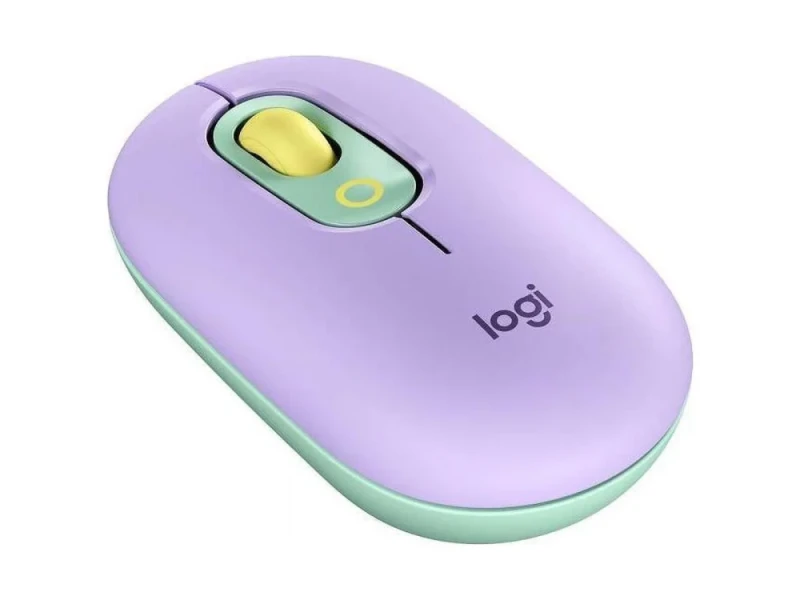 Logitech POP Daydream - Wireless, Bluetooth Wireless Optical Mouse, 4000 DPI, Purple / Green color - Featured Image