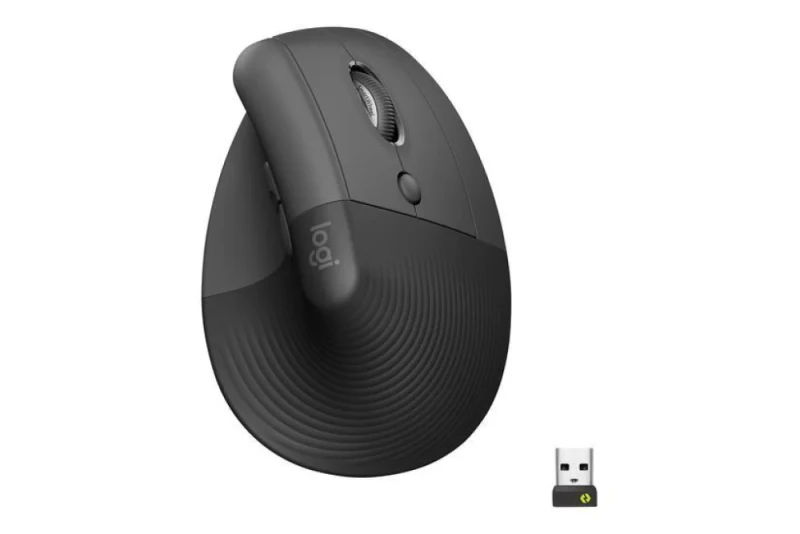 Logitech Lift for Business - Wired, Wireless, Bluetooth Wireless Optical Mouse, 4000 DPI, Black color - Featured Image