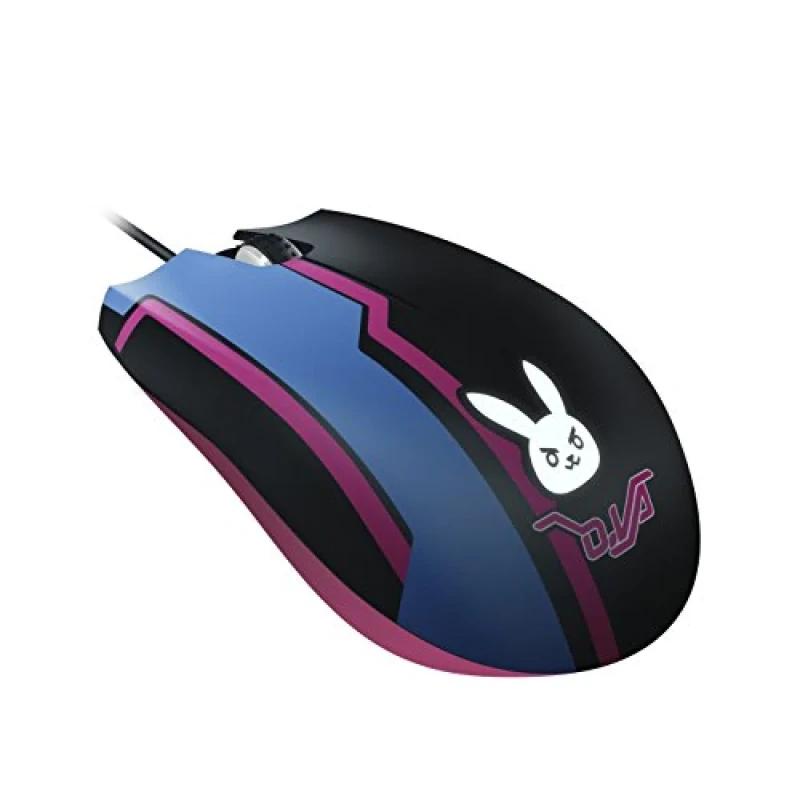 Razer D.Va Abyssus Elite - Wired Optical Mouse, 7200 DPI, Blue / Pink color - Featured Image